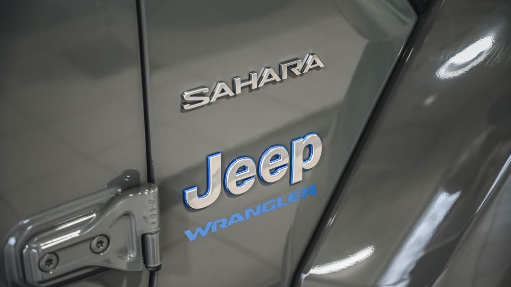 2023 Jeep Wrangler 4XE Sahara 4X4 CUIR GR. TEMPS FROID GROUPE REMORQU #10