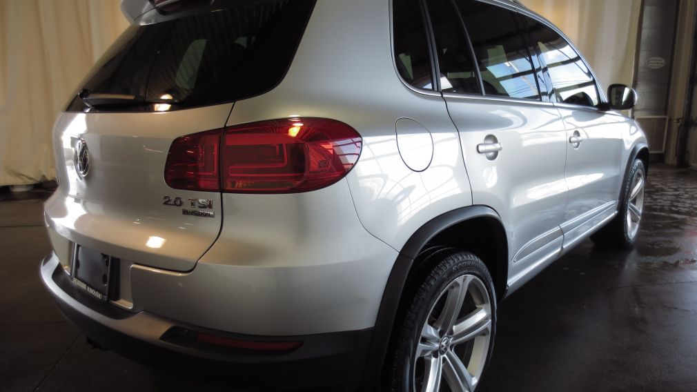 2014 Volkswagen Tiguan R-LINE 4MOTION 2.0T CUIR TOIT #6