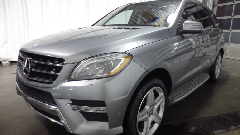 2013 Mercedes Benz ML350  BlueTEC 4MATIC ROUES AMG NAVI CUIR TOIT #2