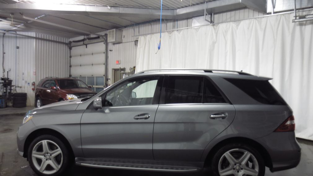 2013 Mercedes Benz ML350  BlueTEC 4MATIC ROUES AMG NAVI CUIR TOIT #4