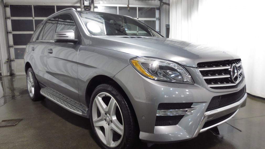 2013 Mercedes Benz ML350  BlueTEC 4MATIC ROUES AMG NAVI CUIR TOIT #0