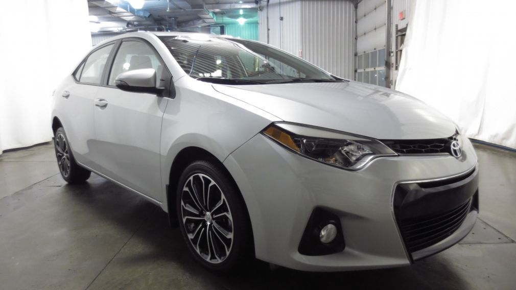 2016 Toyota Corolla S AUTO TOIT  CAMÉRA SIEGES CHAUFFANTS BLUETOOTH #0