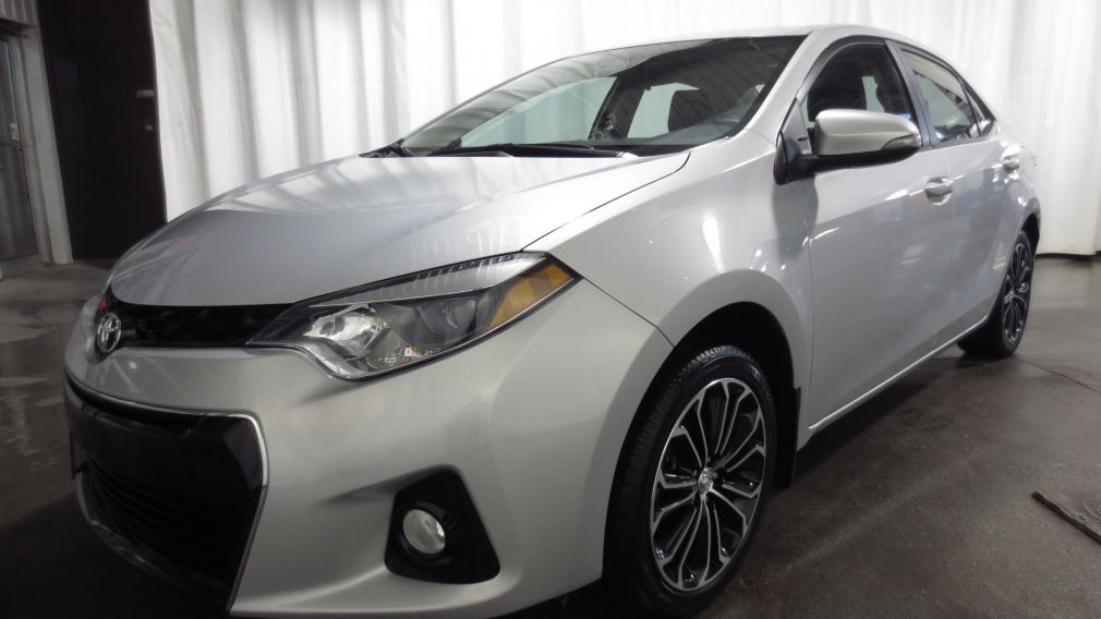 2016 Toyota Corolla S AUTO TOIT  CAMÉRA SIEGES CHAUFFANTS BLUETOOTH #3