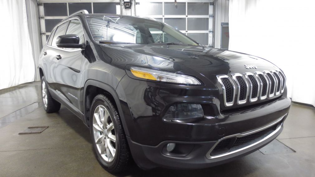 2014 Jeep Cherokee Limited cuir navigation sieges chauffants/ventilés #0