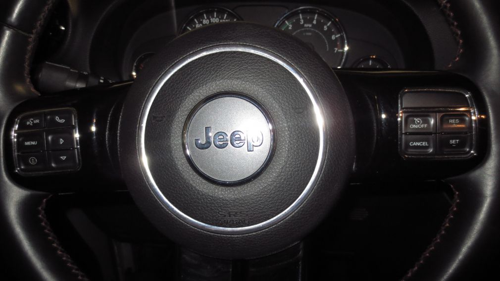 2012 Jeep Wrangler UNLIMITED SAHARA CUIR SIEGES CHAUFFANTS BLUETOOTH #21