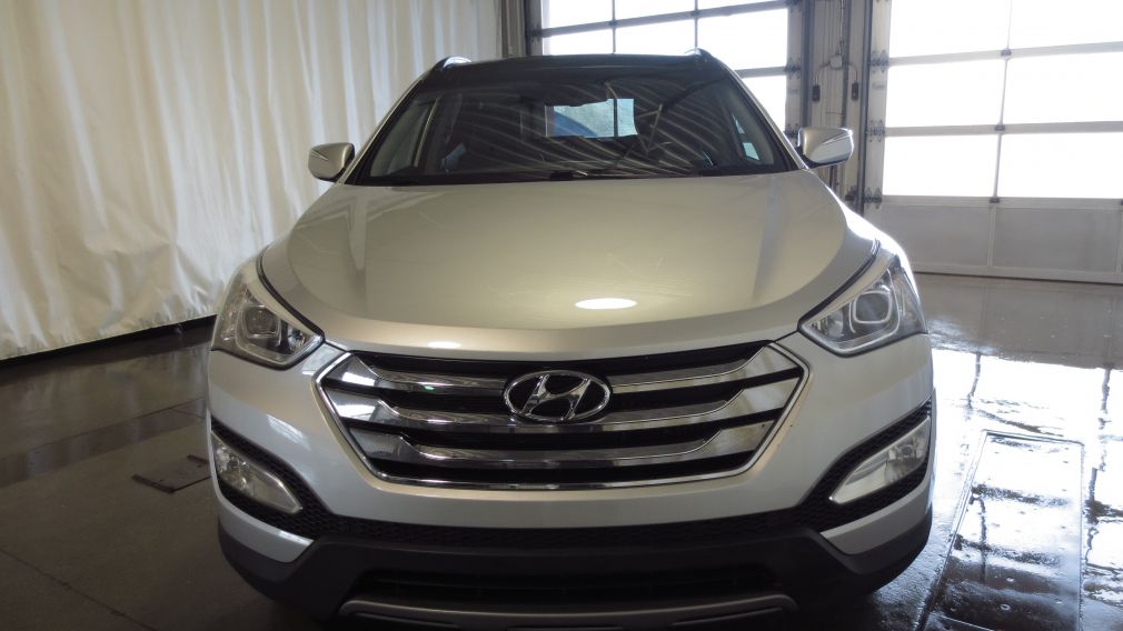 2014 Hyundai Santa Fe SE AWD CUIR TOIT VOLANT+SIEGES CHAUFFANTS BLUETOOT #2