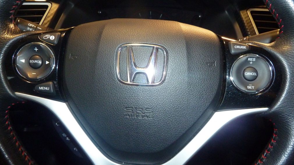 2013 Honda Civic Si TOIT NAVI CAMÉRA SIEGES CHAUFFANTS BLUETOOTH #26