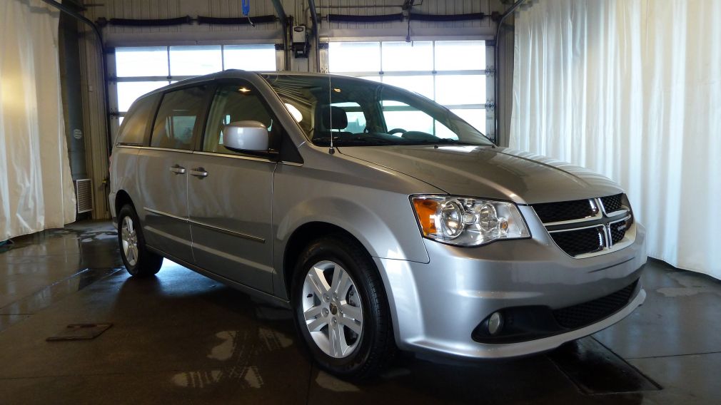 2016 Dodge GR Caravan CREW CAMÉRA SIEGES ET VOLANT CHAUFFANT BLUETOOTH #0