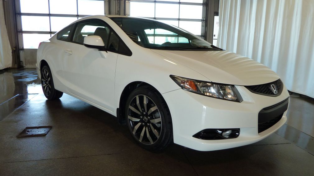 2013 Honda Civic EX-L AUTO CUIR TOIT NAVI CAMÉRA BLUETOOTH #0