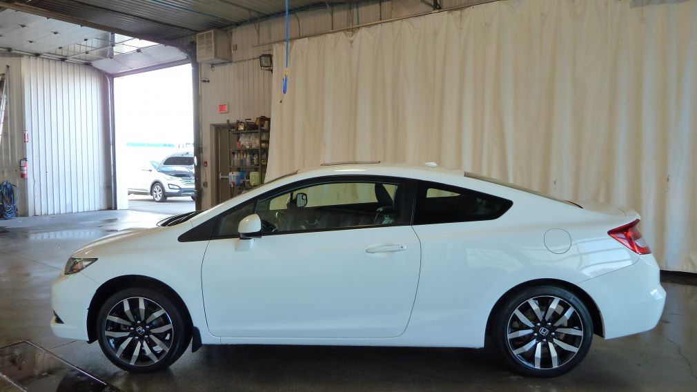 2013 Honda Civic EX-L AUTO CUIR TOIT NAVI CAMÉRA BLUETOOTH #3