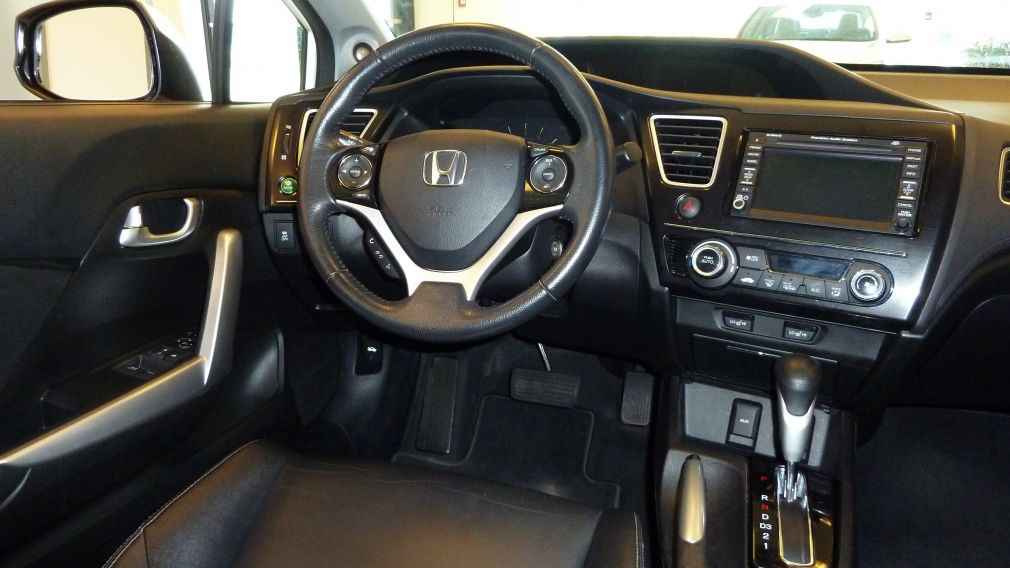 2013 Honda Civic EX-L AUTO CUIR TOIT NAVI CAMÉRA BLUETOOTH #16