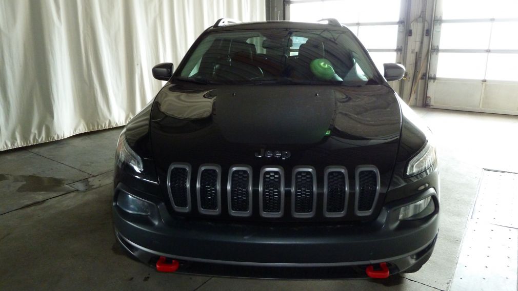 2015 Jeep Cherokee TRAILHAWK 4WD CUIR NAVI CAMÉRA  HITCH V6 3.2L #1