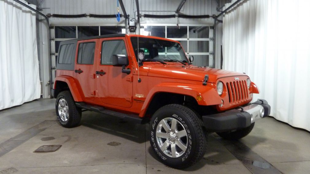 2015 Jeep Wrangler SAHARA NAVI CAMÉRA DE RECUL BLUETOOTH 2 TOITS #0