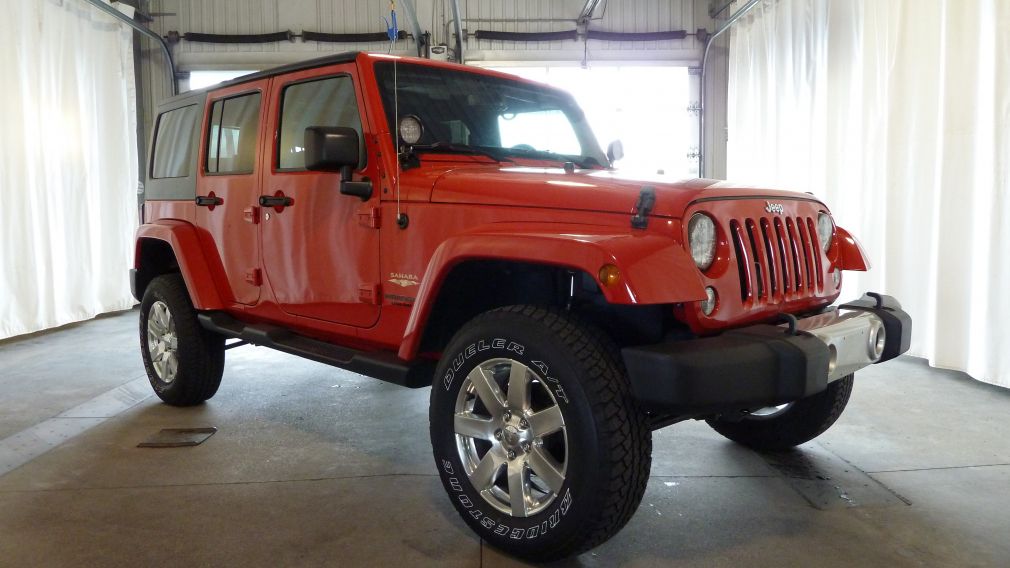 2015 Jeep Wrangler SAHARA NAVI CAMÉRA DE RECUL BLUETOOTH 2 TOITS #1