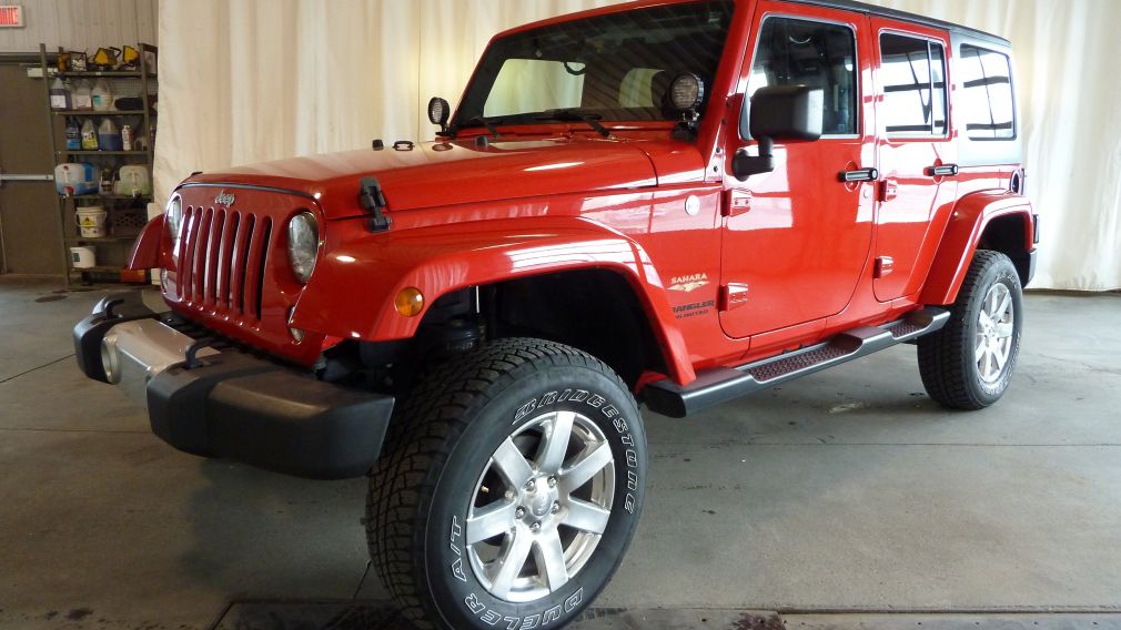 2015 Jeep Wrangler SAHARA NAVI CAMÉRA DE RECUL BLUETOOTH 2 TOITS #3