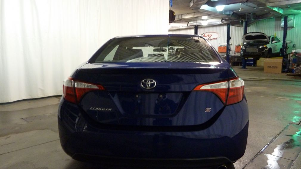 2015 Toyota Corolla S AUTO BLUETOOTH TOIT CAMÉRA SIEGES CHAUFFANTS #5