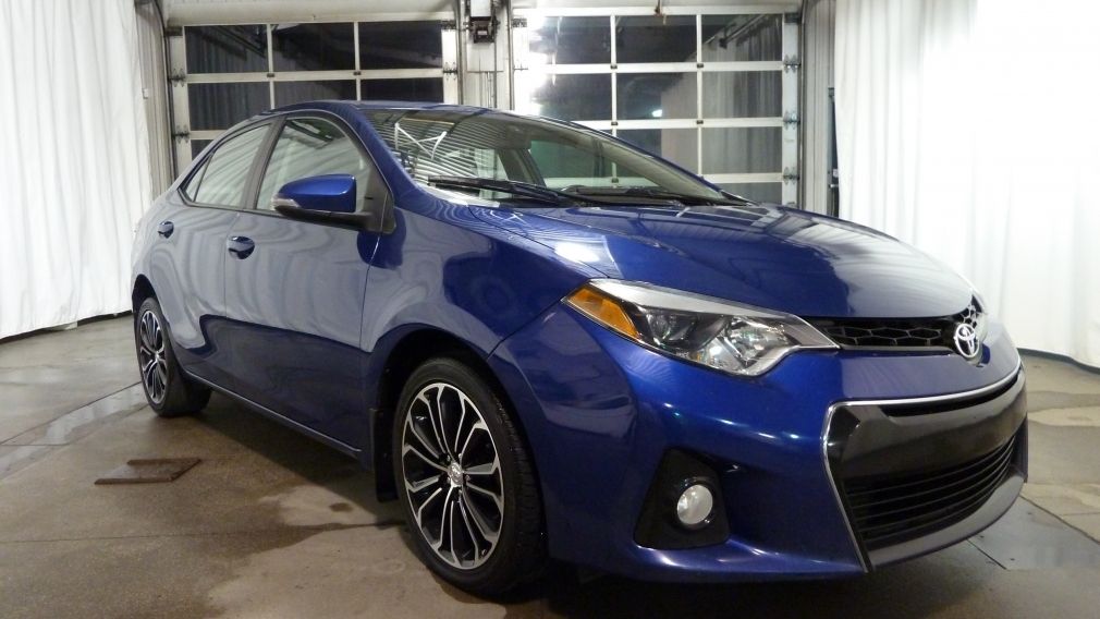 2015 Toyota Corolla S AUTO BLUETOOTH TOIT CAMÉRA SIEGES CHAUFFANTS #0