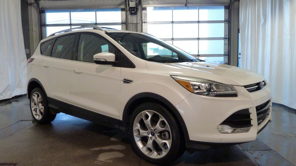 2014 Ford Escape TITANIUM 4WD 2.0L CUIR TOIT NAVI CAMÉRA BLUETOOTH #0