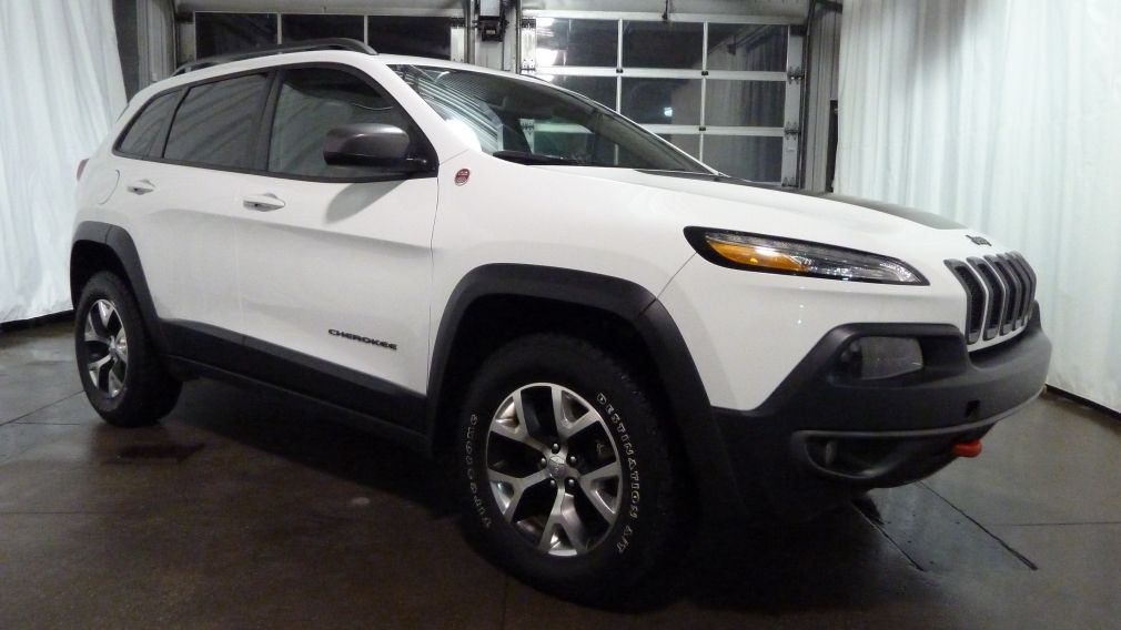 2016 Jeep Cherokee TRAILHAWK CUIR TOIT CAMÉRA VOLANT/SIEGES CHAUFFANT #0