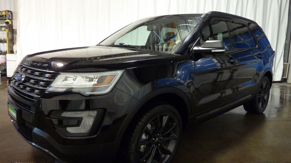 2017 Ford Explorer XLT 4WD SUEDE/CUIR TOIT PANO GPS CAMÉRA ROUES 20'' #3