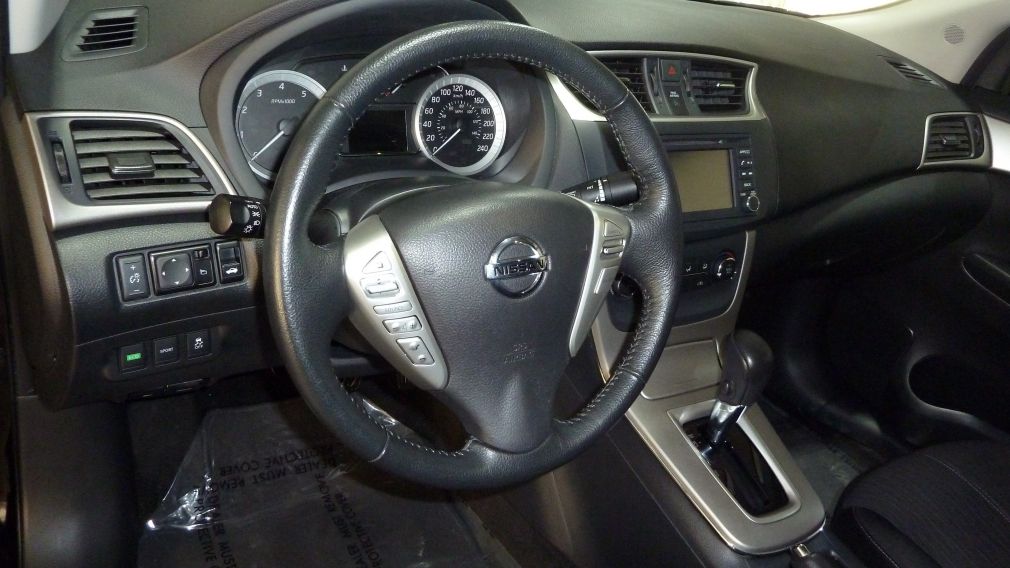 2015 Nissan Sentra SV LUX GPS CAMÉRA TOIT BLUETOOTH SIEGES CHAUFFANTS #9