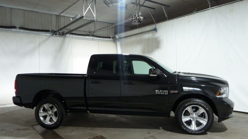 2016 Ram 1500 SPORT QUAD CAB 4WD BLUETOOTH #7