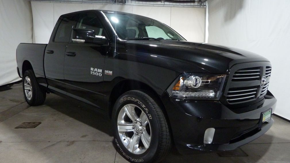 2016 Ram 1500 SPORT QUAD CAB 4WD BLUETOOTH #0