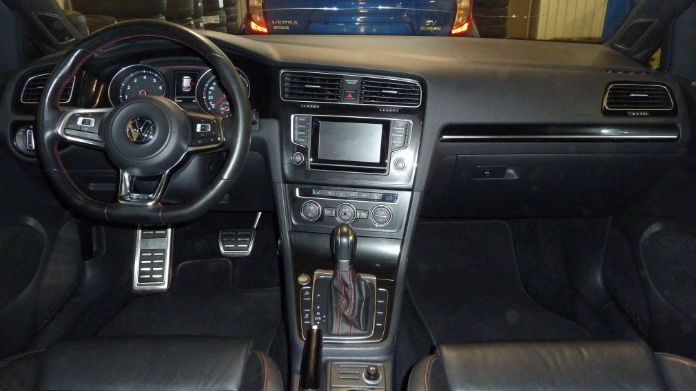 2015 Volkswagen Golf GTI AUTOBAHN CUIR TOIT CAMERA GPS BLUETOOTH #16