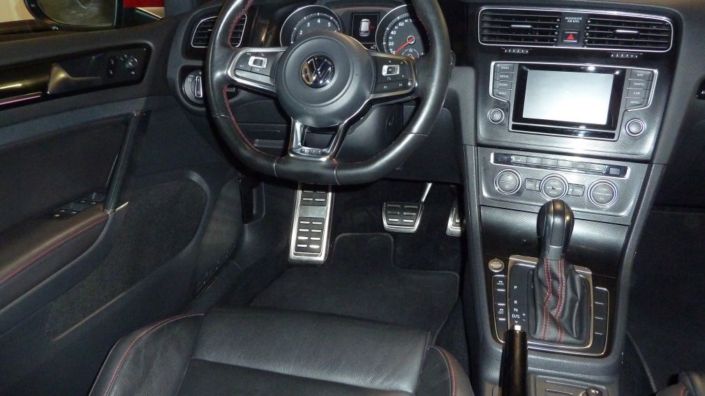 2015 Volkswagen Golf  GTI AUTOBAHN CUIR TOIT PANO GPS CAMERA BLUETOOTH #16