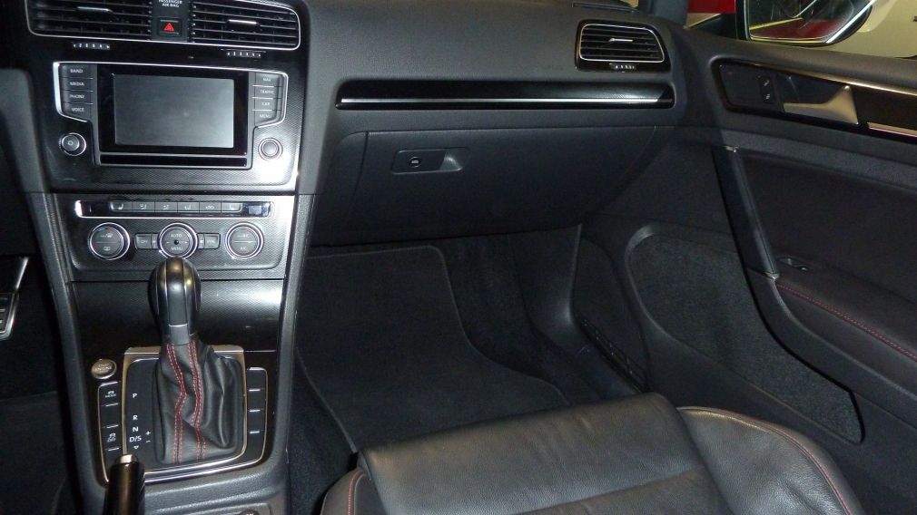 2015 Volkswagen Golf GTI AUTOBAHN CUIR TOIT CAMERA GPS BLUETOOTH #18