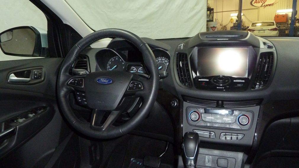 2018 Ford Escape TITANIUM 4WD CUIR TOIT GPS CAMERA SIEGES CHAUFFANT #16
