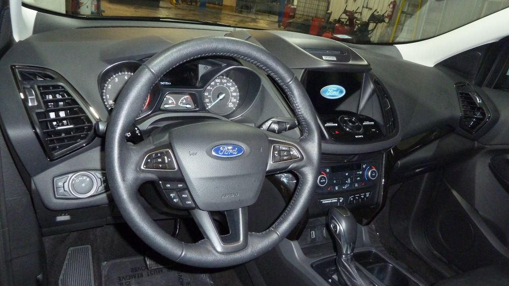 2018 Ford Escape TITANIUM 4WD CUIR TOIT GPS CAMERA SIEGES CHAUFFANT #9