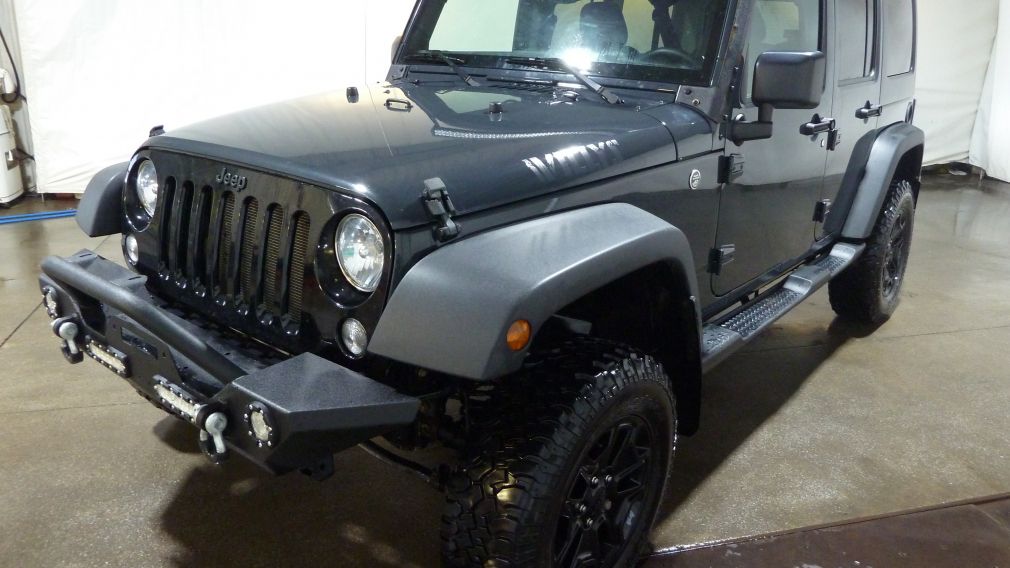 2016 Jeep Wrangler Unlimited WILLYS 4WD BLUETOOTH #2