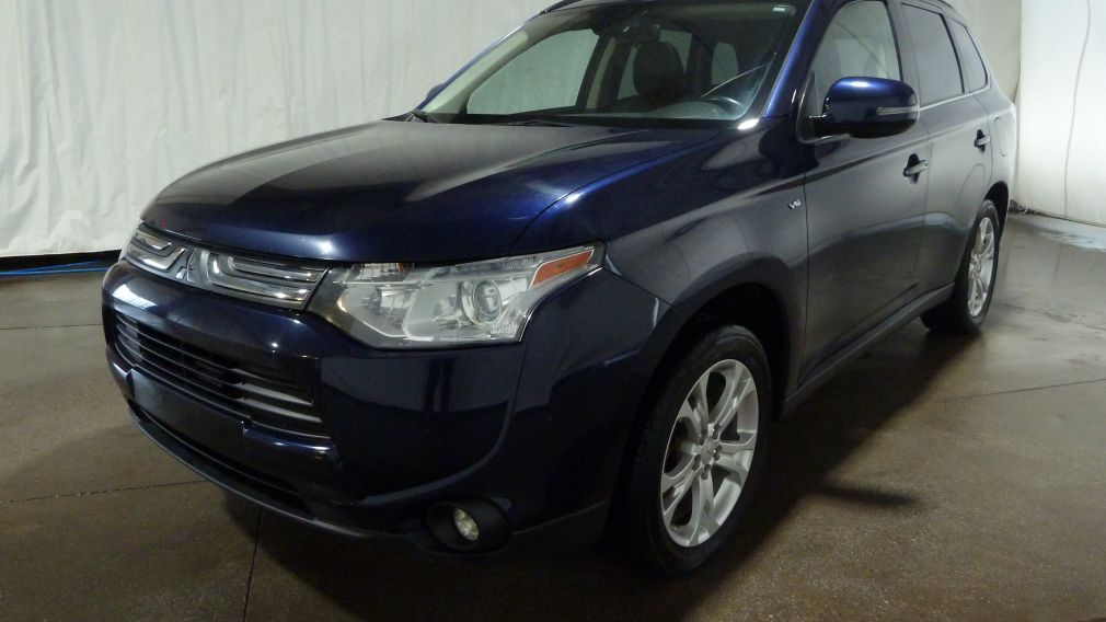 2014 Mitsubishi Outlander GT AWD CUIR TOIT GPS CAMERA #2