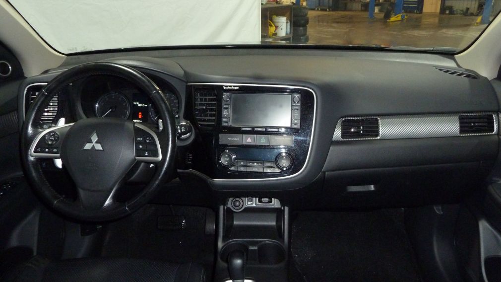 2014 Mitsubishi Outlander GT AWD CUIR TOIT GPS CAMERA #15