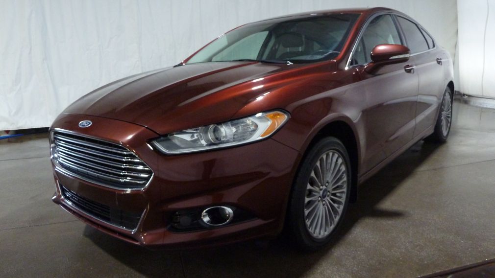 2015 Ford Fusion TITANIUM AWD CUIR TOIT CAMERA GPS #2