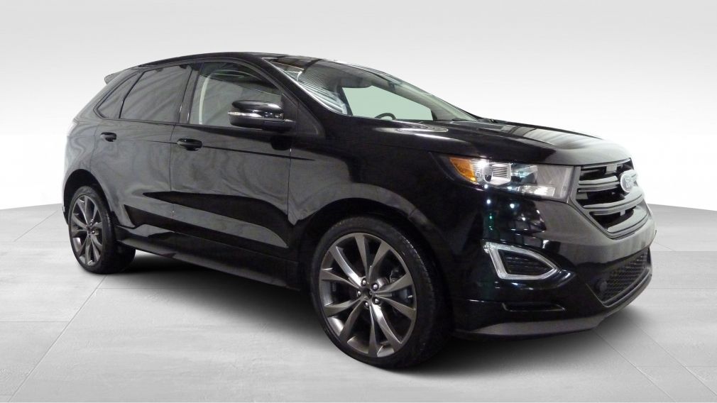 2016 Ford EDGE SPORT AWD CUIR TOIT GPS CAMERA ROUES 21'' #0