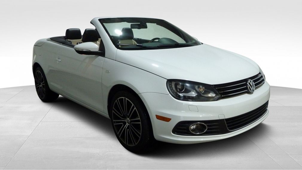 2015 Volkswagen EOS WOLFSBURG GPS CUIR SIEGES CHAUFFANTS BLUETOOTH #0