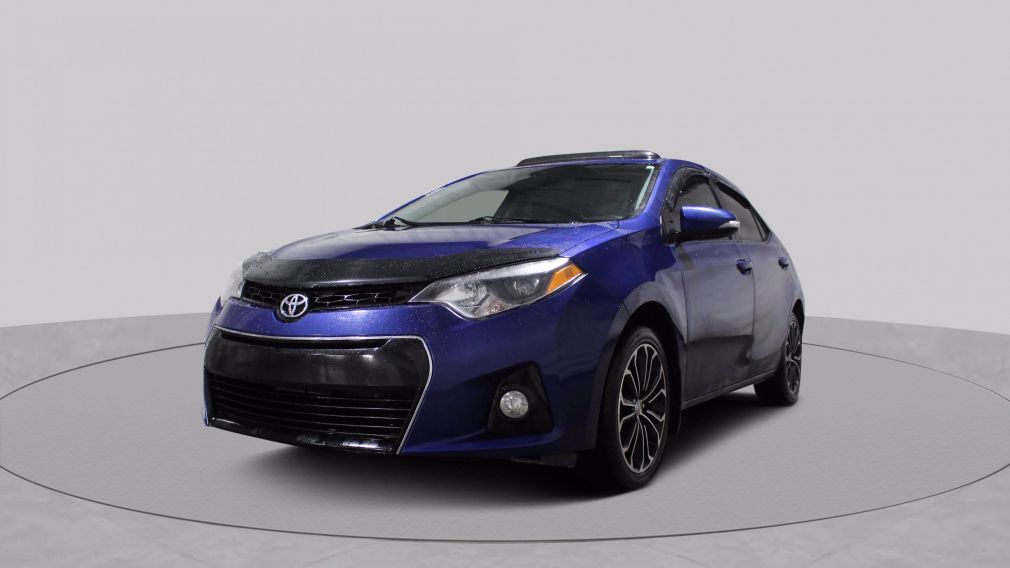 2014 Toyota Corolla S CUIR CAMERA BLUETOOTH SIEGES CHAUFANTS #3