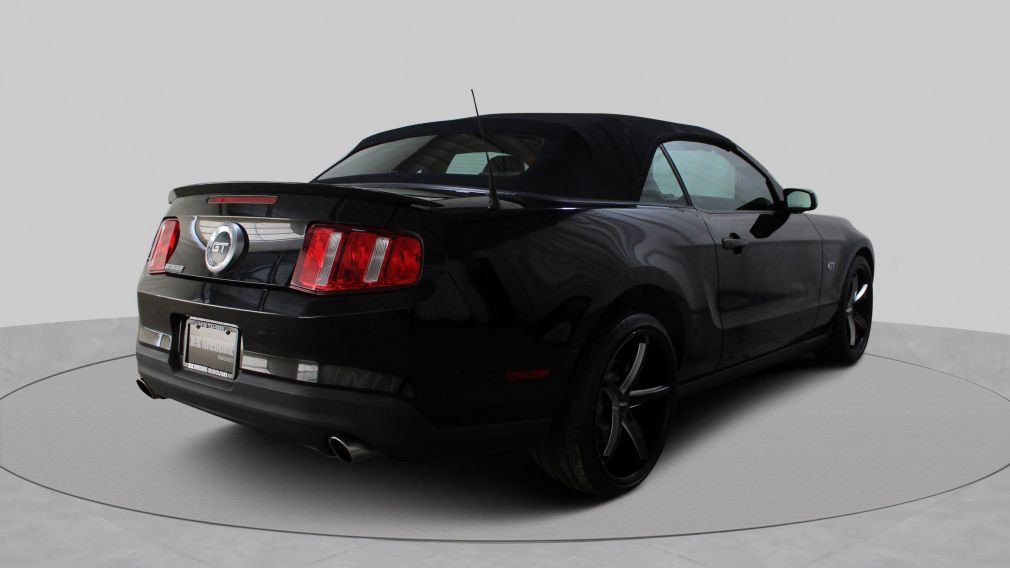 2010 Ford Mustang GT CONVERTIBLE CUIR SIEGES CHAUFFANTS BLUETOOTH #7