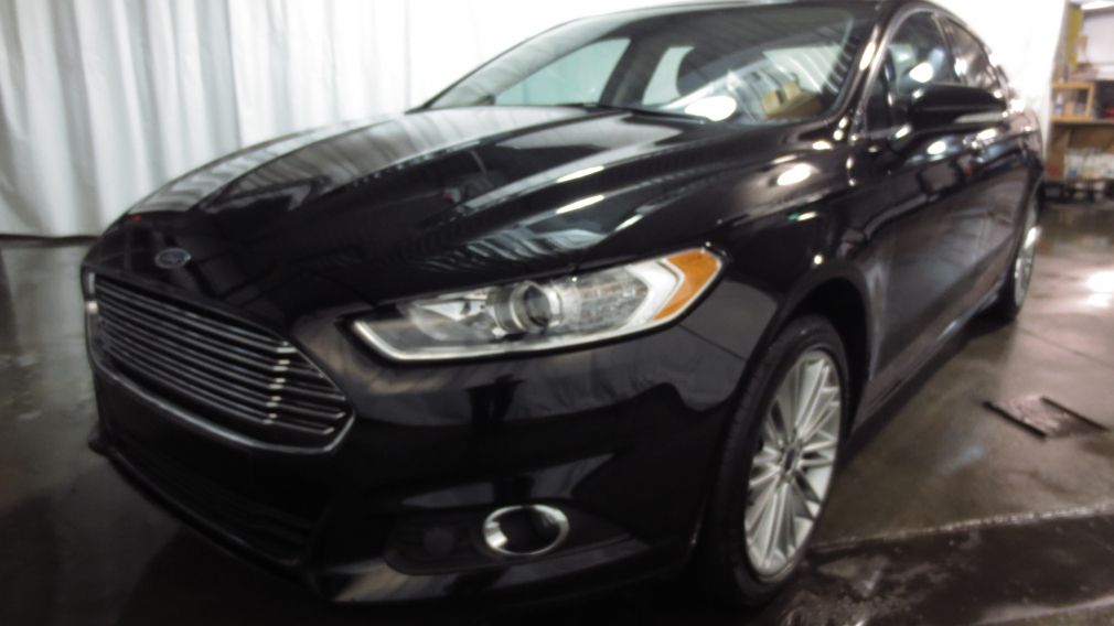 2016 Ford Fusion SE AWD CUIR TOIT NAVIGATION #2