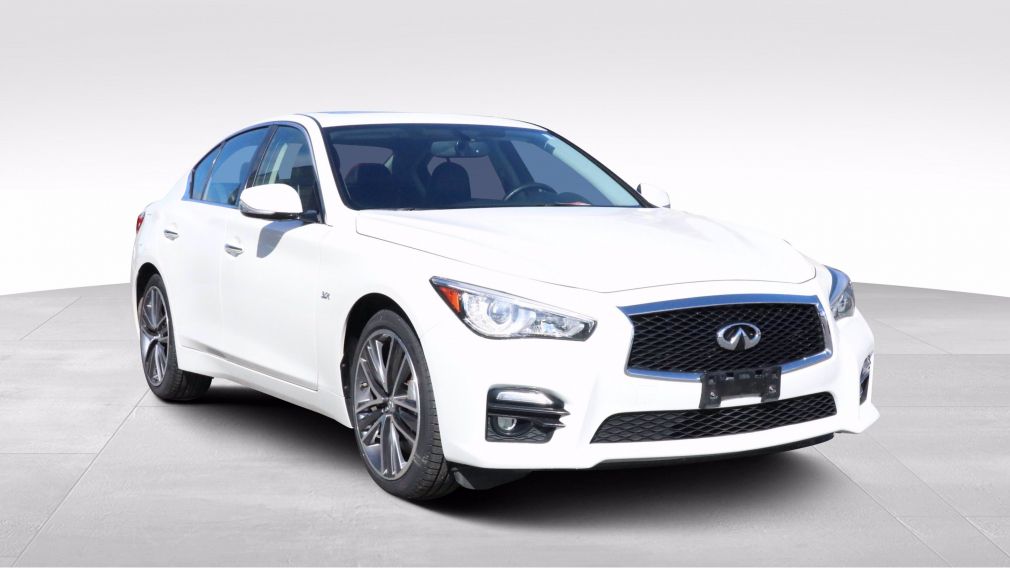 2016 Infiniti Q50 3.0t 300HP SPORT cam recul BOSE #0