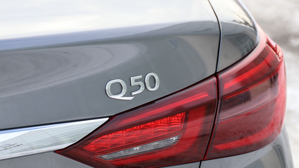 2018 Infiniti Q50 2.0t LUXE CUIR TOIT MAGS 18 POUCES #9