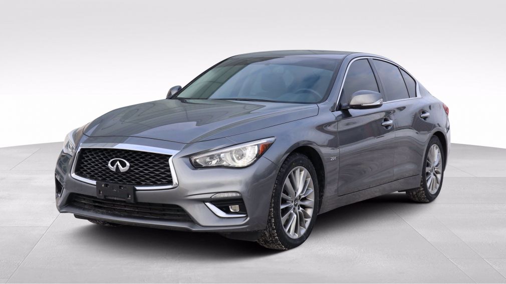 2018 Infiniti Q50 2.0t LUXE CUIR TOIT MAGS 18 POUCES #3