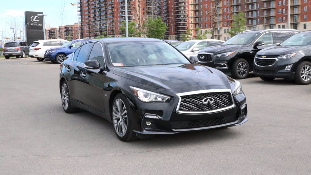 2018 Infiniti Q50 3.0t Signature Edition NAV CUIR TOIT MAGS 19 POUCE #0