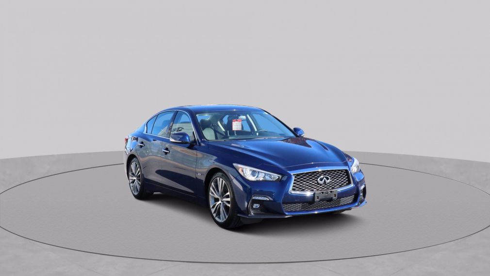 2018 Infiniti Q50 3.0t Signature Edition NAV CUIR TOIT MAGS 19 POUCE #0