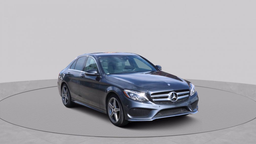 2015 Mercedes Benz C Class C 300 AMG PACKAGE CUIR TOIT NAVI #0