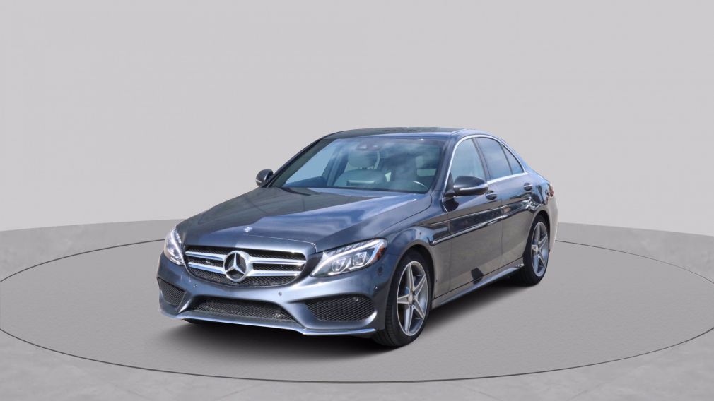 2015 Mercedes Benz C Class C 300 AMG PACKAGE CUIR TOIT NAVI #2