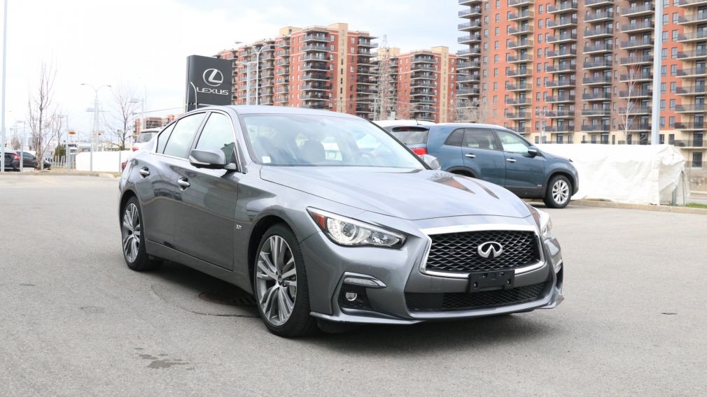 2018 Infiniti Q50 3.0t SPORT CUIR TOIT NAVI MAGS 19 POUCES #0