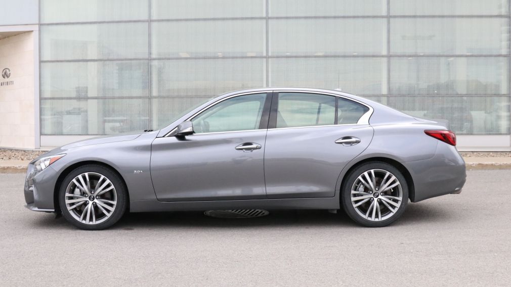 2018 Infiniti Q50 3.0t SPORT CUIR TOIT NAVI MAGS 19 POUCES #3